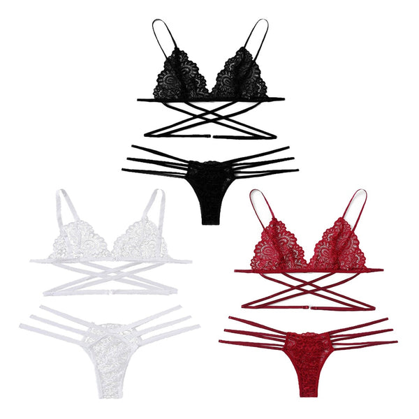 Women Bikini Set Solid Swimming Lace Bikini Swimsuit Bathing Suit Bathing Swimwear Summer Beach Wear Female Low Waist Biquini