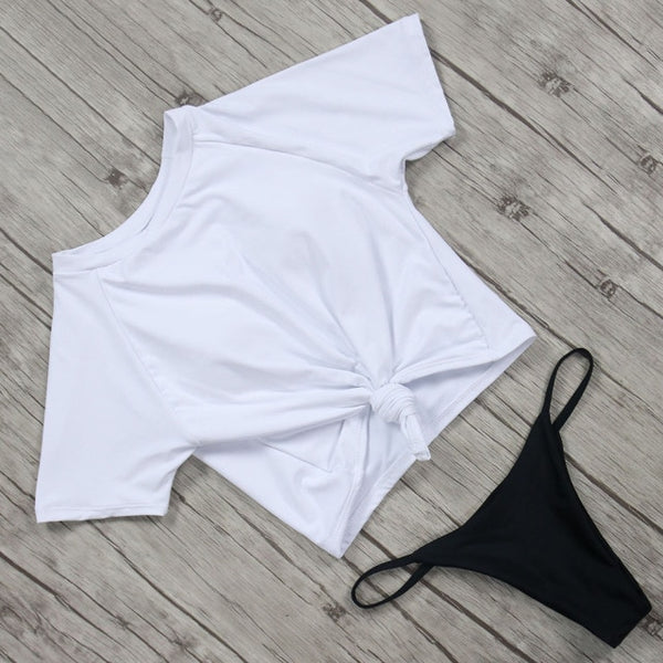 RUUHEE Sexy Bikini Swimwear Sunscreen Swimsuit Bikini Push Up Sexy Women Bathing Suit Beachwear Female