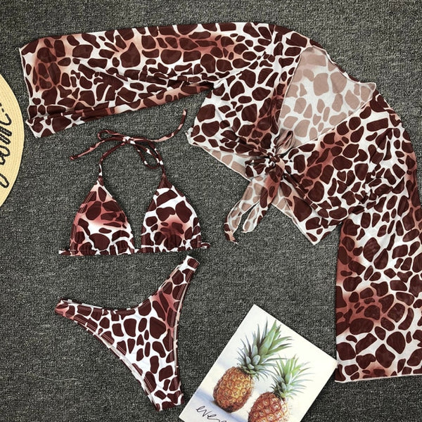 RUUHEE Sexy Bikini Swimwear Sunscreen Swimsuit Bikini Push Up Sexy Women Bathing Suit Beachwear Female