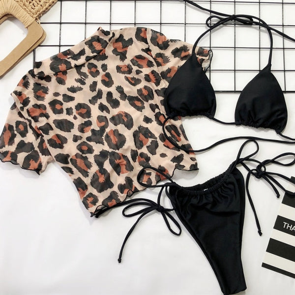 RUUHEE Sexy Bikini Swimwear Sunscreen Swimsuit Bikini Push Up Sexy Women Bathing Suit Beachwear Female