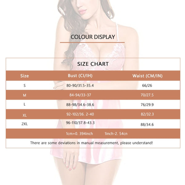 1 Pc Sexy Women Lace Silky Soft Shiny Satin Chemise Nightdress Nighty Nightwear Sexy Lace Pajamas Lingeries New